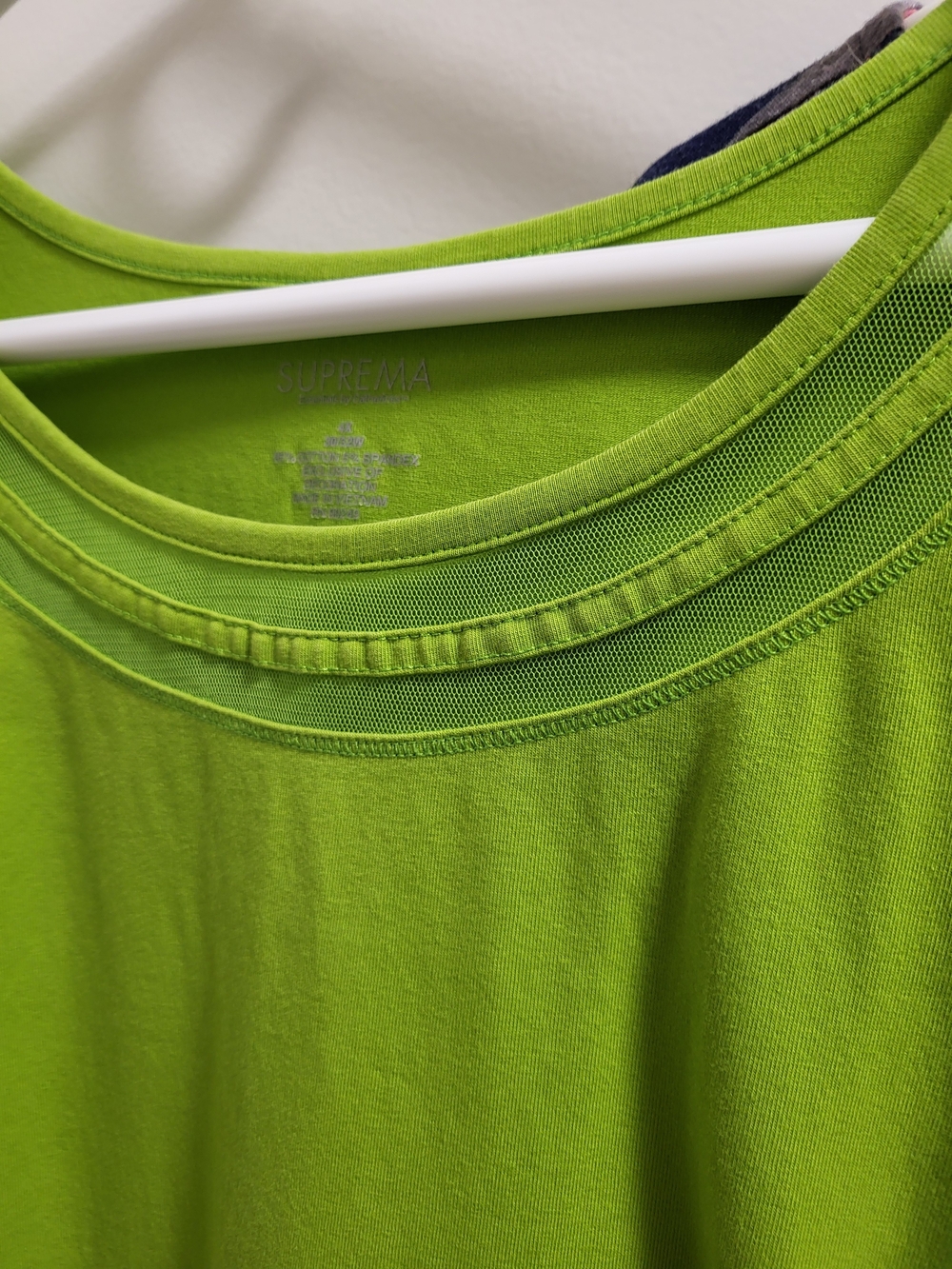 2 Catherines 4X 30/32W Tops American Flag And Lime Green - Picture 6 of 8